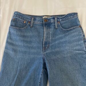 Madewell The Perfect Vintage Wide Leg Crop Jean - SIZE 30